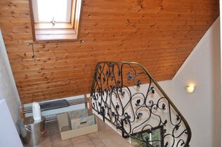 Treppenhaus und Podest