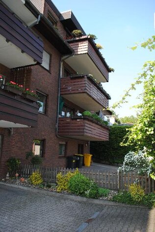 Ansicht hinten, Stellplatz