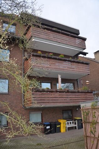 Ansicht hinten, Stellplatz