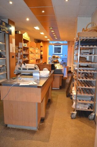 Theke im Laden Egerstr. 22
