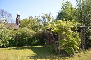 Ostblick auf die Ev. Kirche