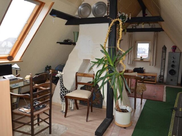 Studio im DG links Gartenseite