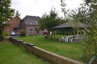 Grillbereich am Hof