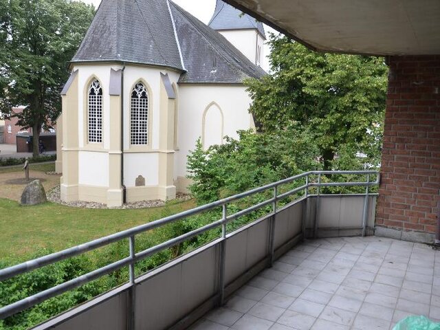 Loggia vom Wohnzimmer aus
