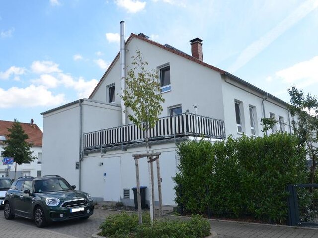 Dachterrasse auf Heizzentrale