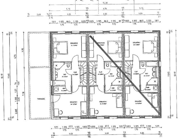 Grundriss 1. Obergeschoss