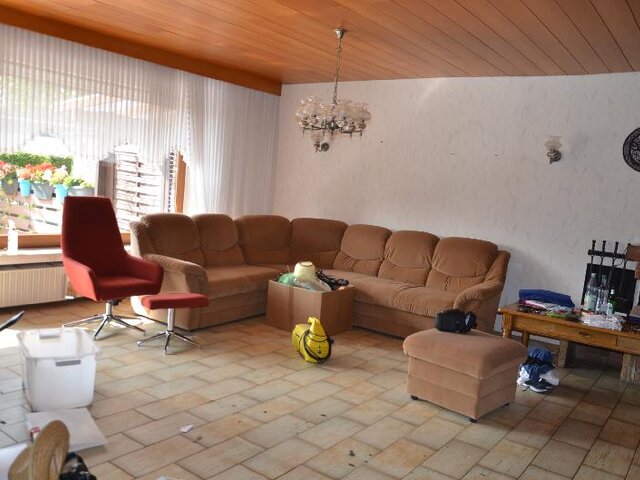 Wohnzimmer zur Terrasse