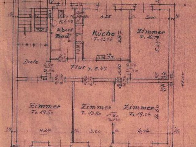 Grundriss 1. Obergeschoss