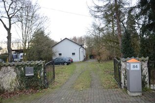 Zufahrt ab Richardstr., Bauplatz