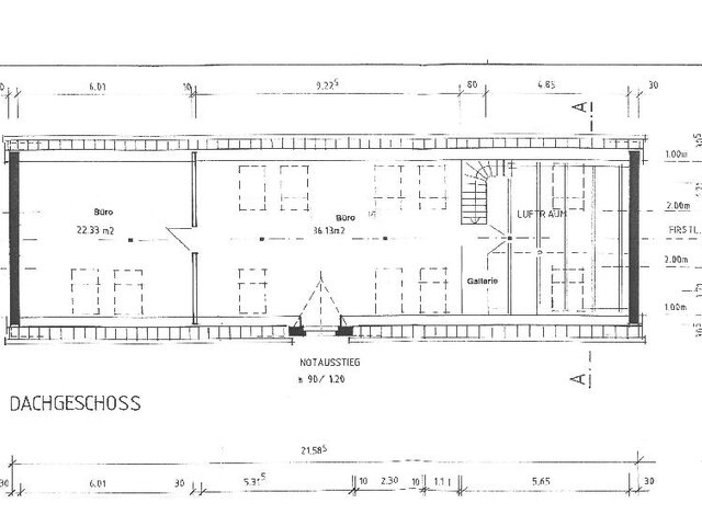 Grundriss Obergeschoss
