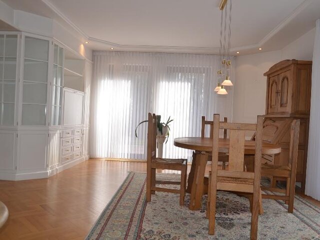 Essbereich zur Terrasse