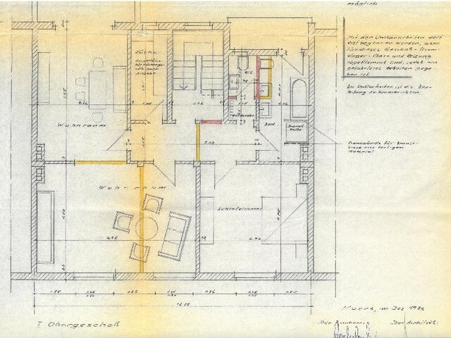 Grundriss 1. Obergeschoss