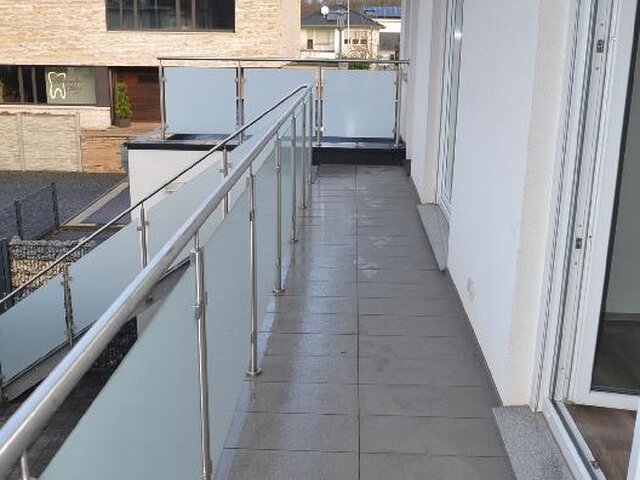 Balkon 1 von 2 Balkonen Whg. 1