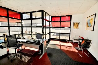 Bürotrakt Empfang