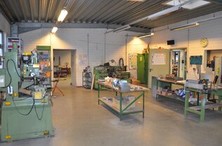 Halle 1 Richtung linker Bereich