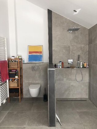 Bodengleiche Dusche im Bad