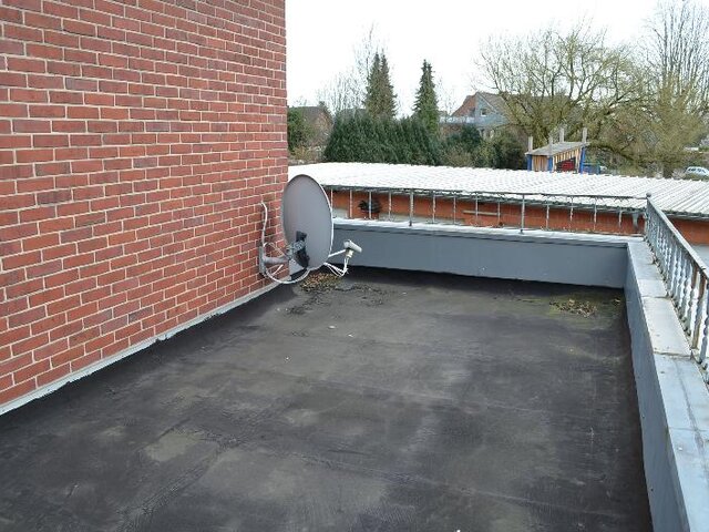 Dachterrasseüber Garage