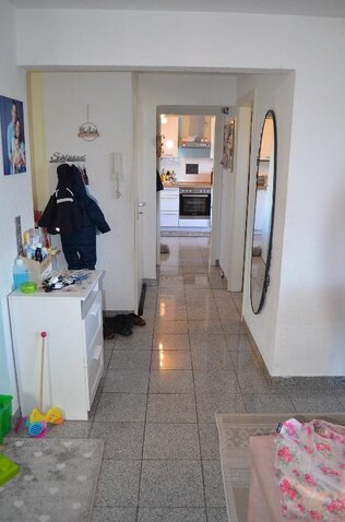 Flur zum Schlafzimmer