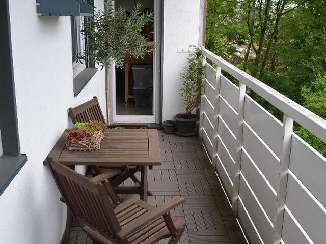 1. Loggia zum Wohnzimmer