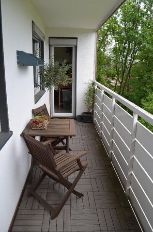 1. Loggia zum Wohnzimmer