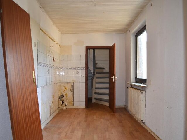 Wohnung 3 Küche geräumt