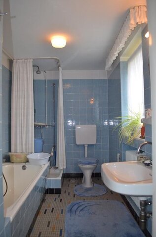 Retro-Bad im Anbau