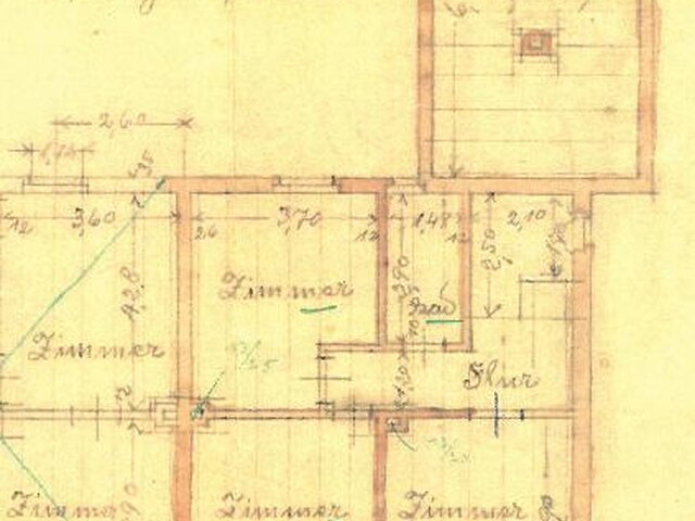 Grundriss 1. Obergergeschoss