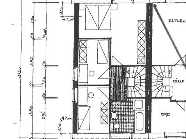 Grundriss 1. OG Dachgeschoss