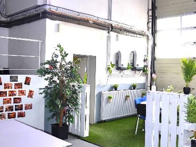 Innenansicht Halle