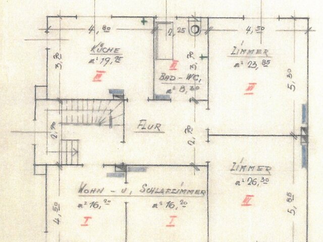 Grundriss Obergeschoss