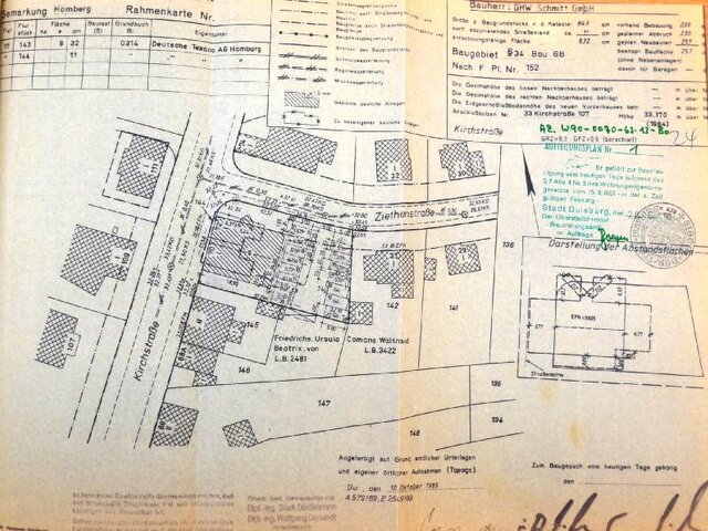 Lageplan Stellplatz