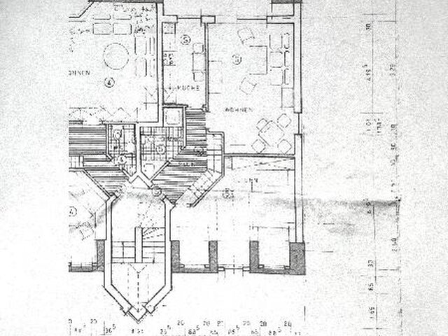 Grundriss Dachspitze Studio