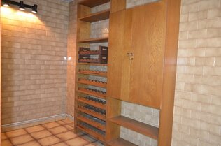 Lagerraum hinter Freisitz