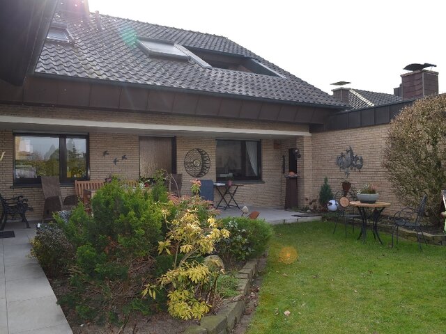 Terrassen und Garten