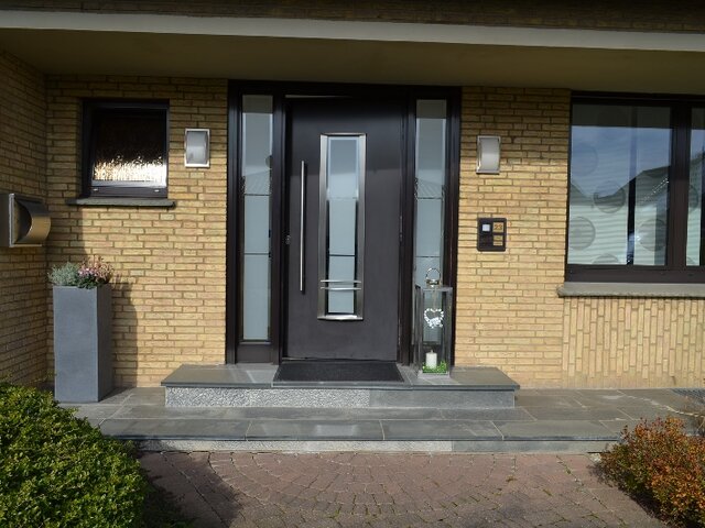 Moderner Hauseingang