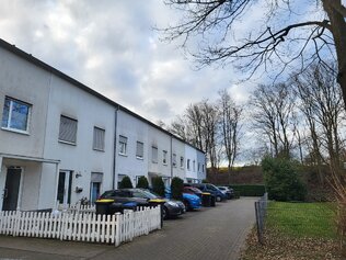 Am Ende einer Privatstraße