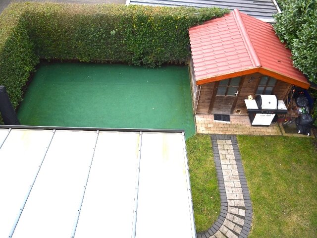 Gartenblick ex Dachterrasse
