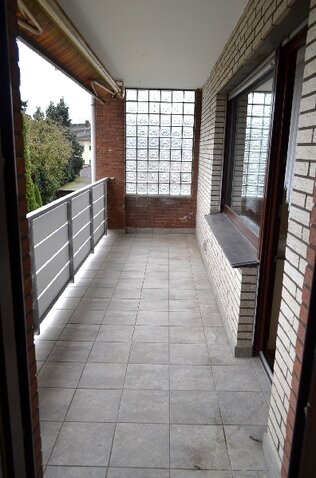 Loggia von der Küche aus