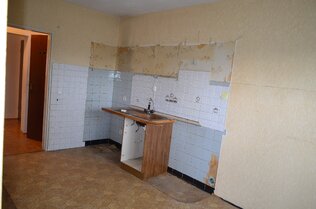 Küche, Rest der Einbauküche
