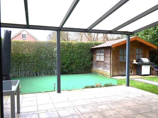 Überdachte Terrasse